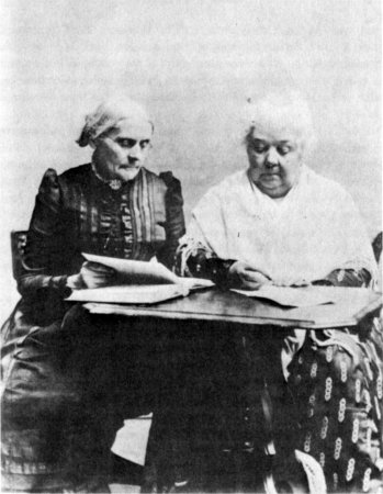 Susan B. Anthony and Elizabeth Cady Stanton