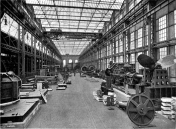 Harland and Wolff’s turbine erecting shop