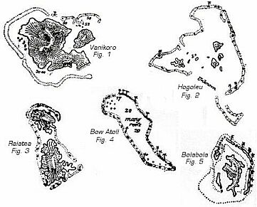 Map showing the resemblance in form.